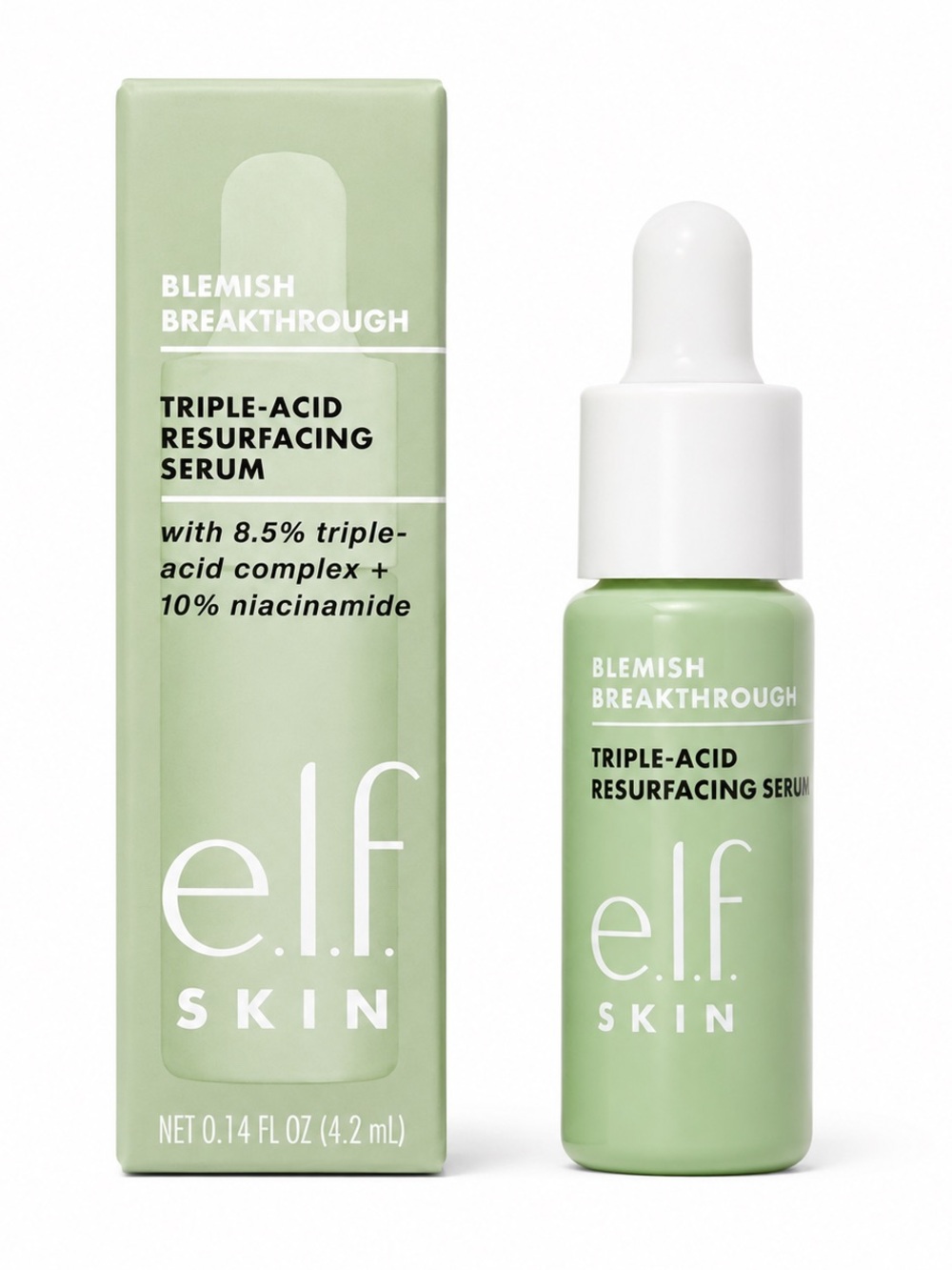 ELF Blemish Breakthrough Green Triple-Acid Resurfacing Serum